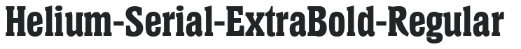 Helium-Serial-ExtraBold-Regular preview