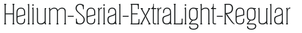 Helium-Serial-ExtraLight-Regular preview