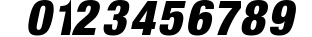 Helvetica LT 97 Black Condensed Oblique preview