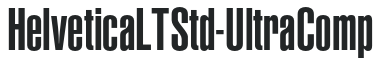 HelveticaLTStd-UltraComp preview