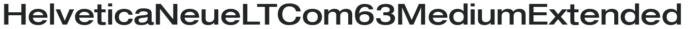 Helvetica Neue LT Com 63 Medium Extended preview