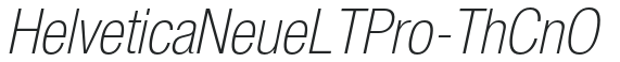 HelveticaNeueLTPro-ThCnO preview
