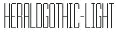 HeraldGothic-Light preview