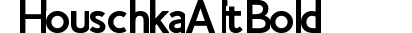 HouschkaAltBold preview