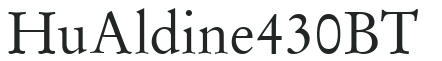 Hu_Aldine 430 BT preview