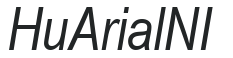 Hu_ArialNI preview