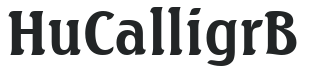 Hu_CalligrB preview
