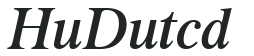 Hu_Dutcd letters preview