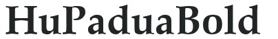 Hu_Padua Bold preview