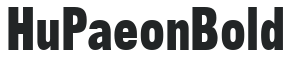 Hu_Paeon Bold preview