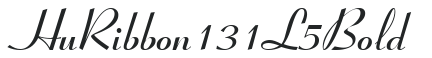 Hu_Ribbon 131 L5 Bold preview
