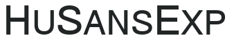 Hu_Sans Exp preview