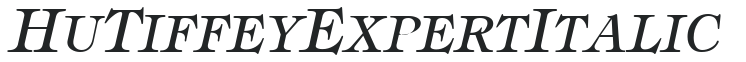 Hu_TiffeyExpert Italic preview
