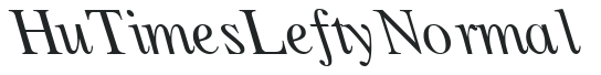Hu_Times Lefty Normal preview
