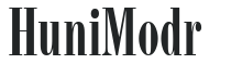 Huni_Modr letters preview