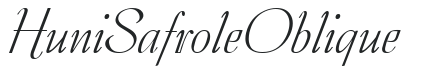 Huni_Safrole Oblique preview