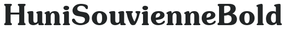 Huni_Souvienne Bold preview