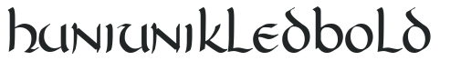 Huni_Unikled Bold preview