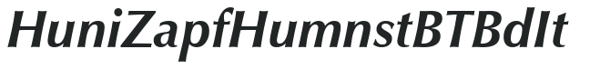 Huni_ZapfHumnst BT BdIt preview