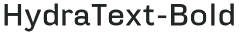 HydraText-Bold preview
