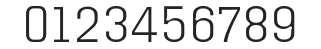 HydraText-Light numbers preview