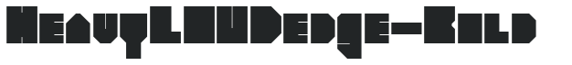 heavyLOUDedge-Bold preview