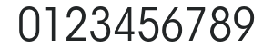 ITCAvantGardeStd-BkCn numbers preview