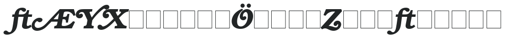 ITC Bookman Profi Demi Italic preview