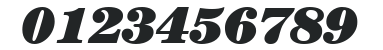 ITC Century LT Ultra Italic numbers preview