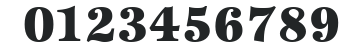 ITC Esprit LT Black numbers preview