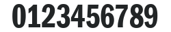 ITC Franklin Gothic LT Com Demi Compressed numbers preview