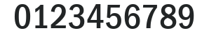 ITC Franklin Gothic LT Com Medium Condensed numbers preview