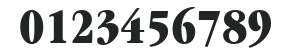 ITC Garamond LT Ultra Condensed numbers preview