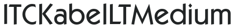 ITC Kabel LT Medium preview