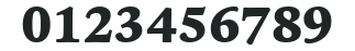 ITCLegacySerif-Ultra numbers preview