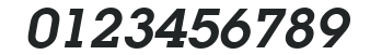ITC Lubalin Graph LT DemiOblique numbers preview