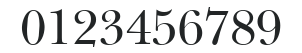 ITC New Baskerville LT Roman numbers preview