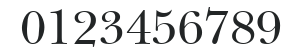 ITCNewBaskervilleRoman numbers preview