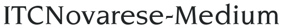 ITCNovarese-Medium preview