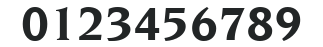 ITC Novarese LT Bold Italic numbers preview