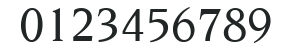 ITC Novarese LT Medium Italic numbers preview