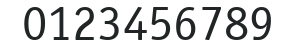 ITCOfficinaSerif-Book numbers preview