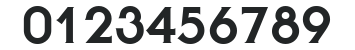 ITC Serif Gothic LT Extra Bold numbers preview