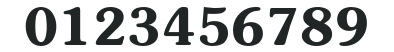 ITC Souvenir Greek Demi numbers preview