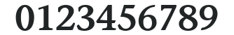 ITC Stone Informal LT Semibold numbers preview