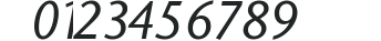 ITC Stone Sans Italic preview