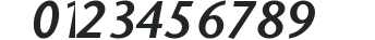 ITC Stone Sans Semibold Italic preview