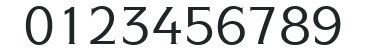 ITC Symbol LT Medium numbers preview