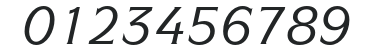 ITCSymbolStd-MediumItalic numbers preview