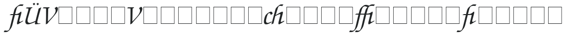 ITC Zapf Chancery Profi Medium Italic preview